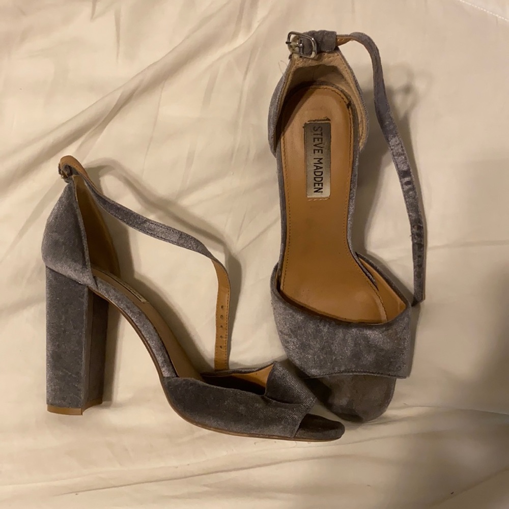 Steve Madden Velvet Heels